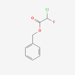 molecular formula C9H8ClFO2 B1272220 Benzyl chlorofluoroacetate CAS No. 243659-11-2