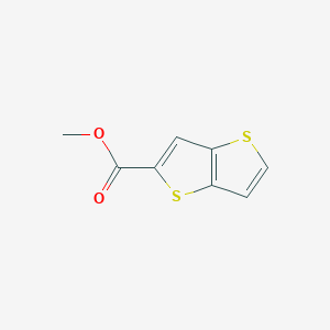 molecular formula C8H6O2S2 B1272229 Methyl thieno[3,2-b]thiophene-2-carboxylate CAS No. 98800-10-3