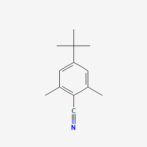 molecular formula C13H17N B1272230 4-Tert-butyl-2,6-dimethylbenzonitrile CAS No. 88166-76-1