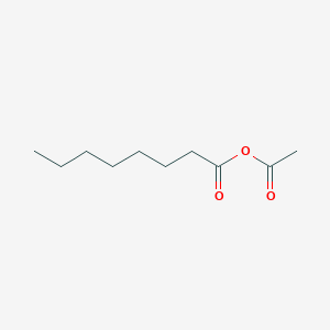 molecular formula C10H18O3 B12722339 Acetyl Octanoate CAS No. 18698-50-5