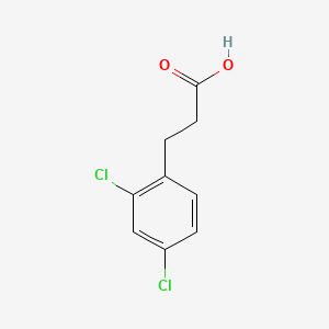 molecular formula C9H8Cl2O2 B1272238 3-(2,4-Dichlorophenyl)propanoic acid CAS No. 55144-92-8
