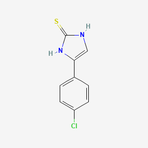 4-(4-chlorophenyl)-1H-imidazole-2-thiol