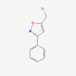 5-(Bromomethyl)-3-phenylisoxazole