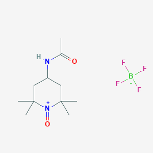 molecular formula C11H21BF4N2O2 B1272267 4-Acetamido-2,2,6,6-tetramethyl-1-oxopiperidinium Tetrafluoroborate CAS No. 219543-09-6