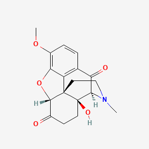 molecular formula C18H19NO5 B12722678 10-Ketooxycodone CAS No. 96445-11-3