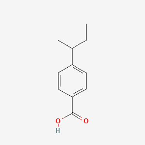 B1272268 4-(Butan-2-yl)benzoic acid CAS No. 40912-38-7