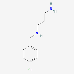 molecular formula C10H15ClN2 B1272274 N-(4-氯苄基)丙烷-1,3-二胺 CAS No. 61798-10-5