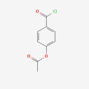 molecular formula C9H7ClO3 B1272284 4-Acetoxybenzoyl chloride CAS No. 27914-73-4