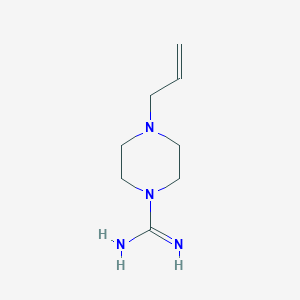 molecular formula C8H16N4 B1272288 4-allylpiperazine-1-carboximidamide CAS No. 705944-25-8