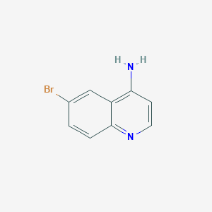 molecular formula C9H7BrN2 B1272292 4-Amino-6-bromoquinoline CAS No. 65340-73-0
