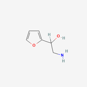 molecular formula C6H9NO2 B1272303 2-Amino-1-furan-2-yl-ethanol CAS No. 2745-22-4