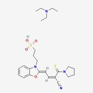 molecular formula C25H36N4O4S2 B12723080 Einecs 305-145-6 CAS No. 94349-28-7