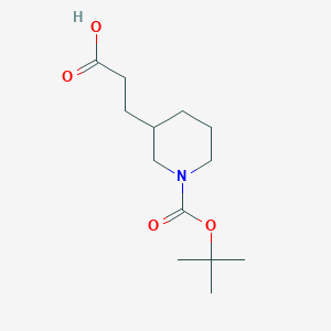 1-Boc-Piperidin-3-Ylpropionic Acid