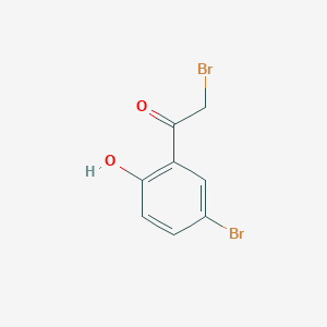 2-Bromo-1-(5-bromo-2-hydroxyphenyl)ethanone