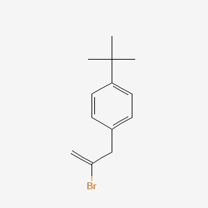 B1272323 2-Bromo-3-(4-tert-butylphenyl)-1-propene CAS No. 842140-27-6