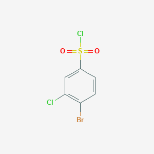 molecular formula C6H3BrCl2O2S B1272325 4-溴-3-氯苯磺酰氯 CAS No. 874801-46-4
