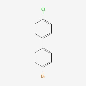 molecular formula C12H8BrCl B1272330 4-Bromo-4'-chloro-1,1'-biphenyl CAS No. 23055-77-8