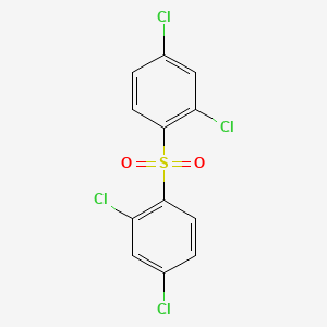 molecular formula C12H6Cl4O2S B12723346 Bis(2,4-dichlorophenyl) sulfone CAS No. 6647-75-2