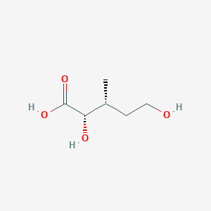 molecular formula C6H12O4 B12723437 Verrucarinic acid CAS No. 53798-51-9