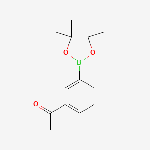 1-(3-(4,4,5,5-Tetramethyl-1,3,2-dioxaborolan-2-yl)phenyl)ethanone