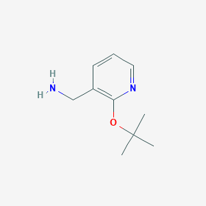 3-(Aminomethyl)-2-tert-butoxypyridine