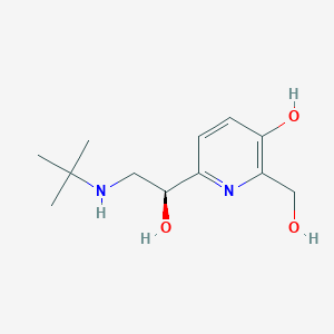 molecular formula C12H20N2O3 B12723556 (S)-Pirbuterol CAS No. 1352192-57-4