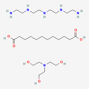 molecular formula C26H60N6O7 B12723669 Einecs 302-935-2 CAS No. 94135-65-6