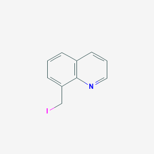 molecular formula C10H8IN B1272383 8-(Iodomethyl)quinoline CAS No. 215606-70-5