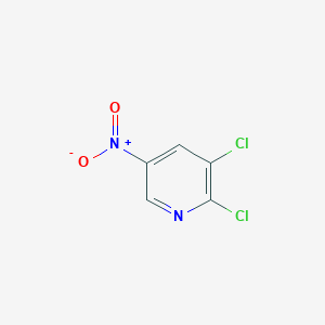 molecular formula C5H2Cl2N2O2 B1272384 2,3-二氯-5-硝基吡啶 CAS No. 22353-40-8