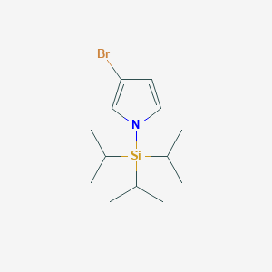molecular formula C13H24BrNSi B1272388 3-Bromo-1-(triisopropylsilyl)pyrrole CAS No. 87630-36-2