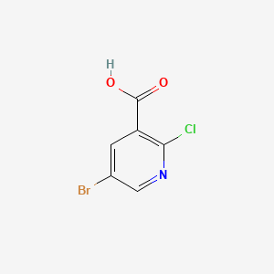 molecular formula C6H3BrClNO2 B1272391 5-Bromo-2-chloronicotinic acid CAS No. 29241-65-4