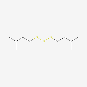 molecular formula C10H22S3 B12724033 Diisoamyl trisulfide CAS No. 955371-64-9