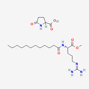 molecular formula C24H45N5O6 B12724187 Einecs 256-887-1 CAS No. 50980-81-9