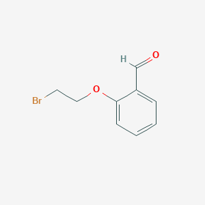molecular formula C9H9BrO2 B1272446 2-(2-Bromoethoxy)benzaldehyde CAS No. 60633-78-5