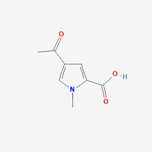 4-acetyl-1-methyl-1H-pyrrole-2-carboxylic acid