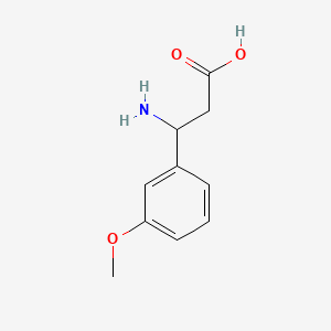 3-Amino-3-(3-methoxyphenyl)propanoic acid