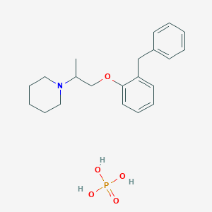 molecular formula C21H30NO5P B127247 Benproperine Phosphate CAS No. 19428-14-9