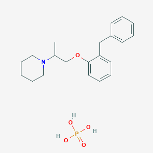 molecular formula C21H30NO5P B127247 Benproperine phosphate CAS No. 19428-14-9