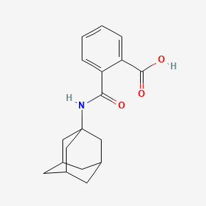 molecular formula C18H21NO3 B1272484 N-Adamantan-1-yl-phthalamic acid CAS No. 26878-89-7