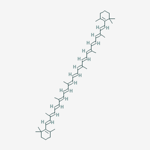 molecular formula C50H68 B127249 Decapreno-|A-carotene CAS No. 5940-03-4