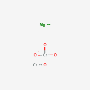 molecular formula Cr2MgO4+2 B12725054 Dichromium magnesium tetraoxide CAS No. 12053-26-8