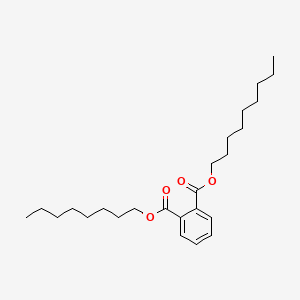 molecular formula C25H40O4 B12725107 2-O-nonyl 1-O-octyl benzene-1,2-dicarboxylate CAS No. 88216-59-5