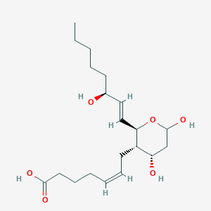 molecular formula C20H34O6 B127252 血栓素B2 CAS No. 54397-85-2