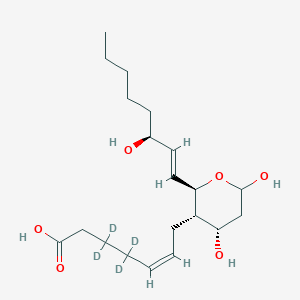 molecular formula C20H30D4O6 B127254 Thromboxane B2-d4 CAS No. 1346112-79-5