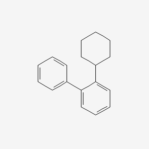 molecular formula C18H20 B12725422 2-Cyclohexylbiphenyl CAS No. 10470-01-6