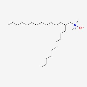 molecular formula C26H55NO B12725444 Decyltetradecylamine oxide CAS No. 146793-33-1