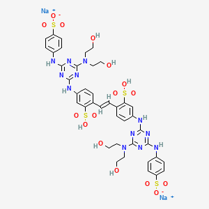 molecular formula C40H42N12Na2O16S4 B12726285 Einecs 262-780-0 CAS No. 61417-71-8
