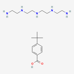 molecular formula C19H37N5O2 B12726295 Einecs 282-982-2 CAS No. 84501-62-2