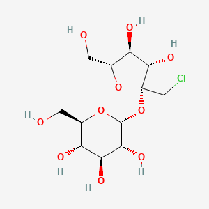 molecular formula C12H21ClO10 B12726316 1-Chlorosucrose CAS No. 64644-62-8