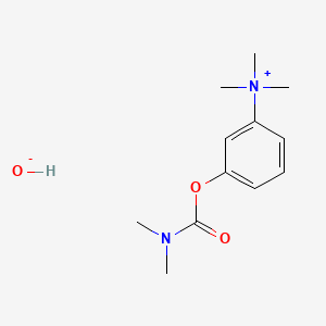 molecular formula C12H20N2O3 B12726336 Neostigmine hydroxide CAS No. 588-17-0